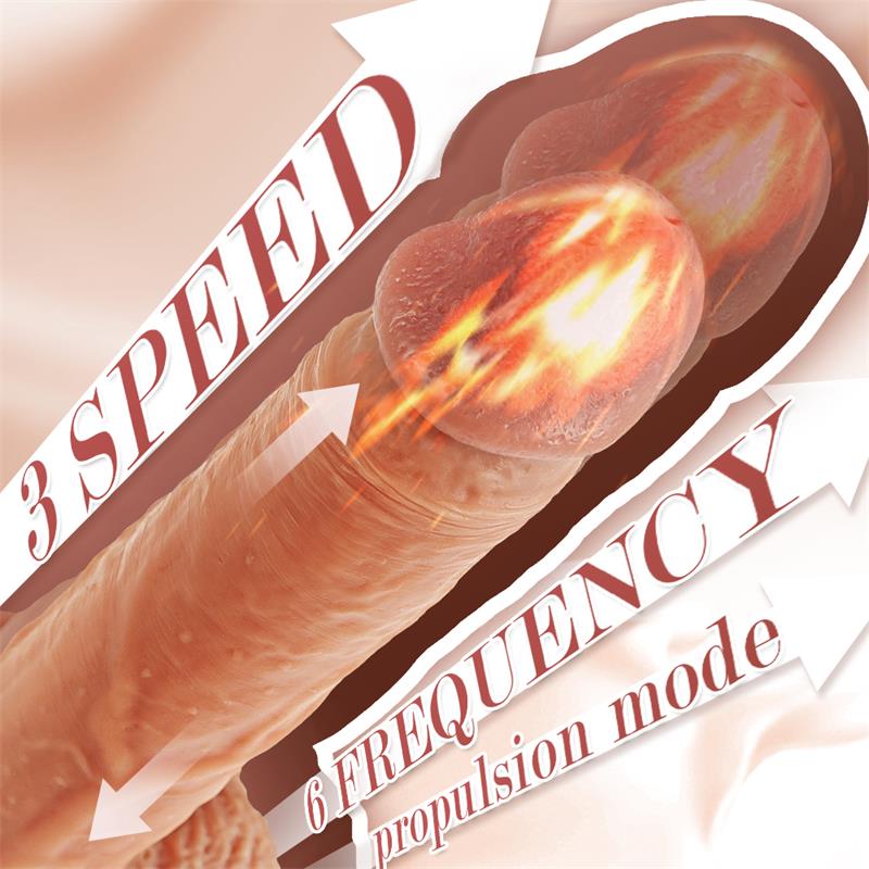 Dean Dildo con Thrusting y Vibración 8 - Imagen 5