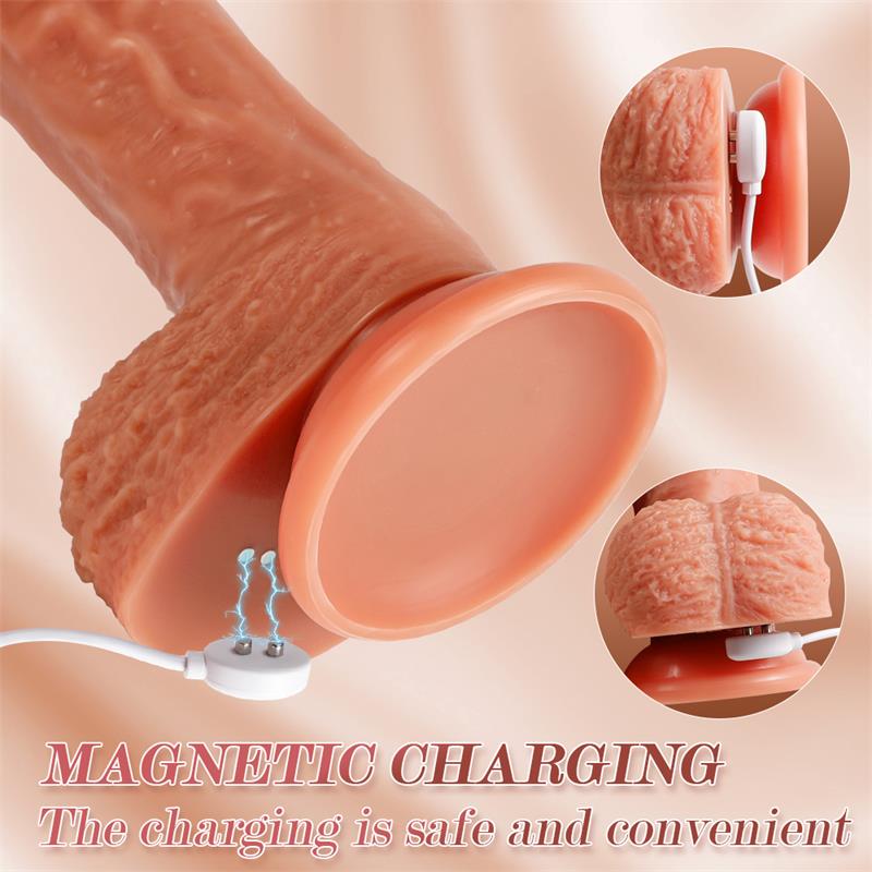 Dean Dildo con Thrusting y Vibración 8 - Imagen 8