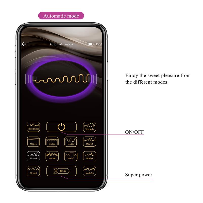 Aari Juguete para Parejas con Vibración y Golpeteo y APP - Imagen 11