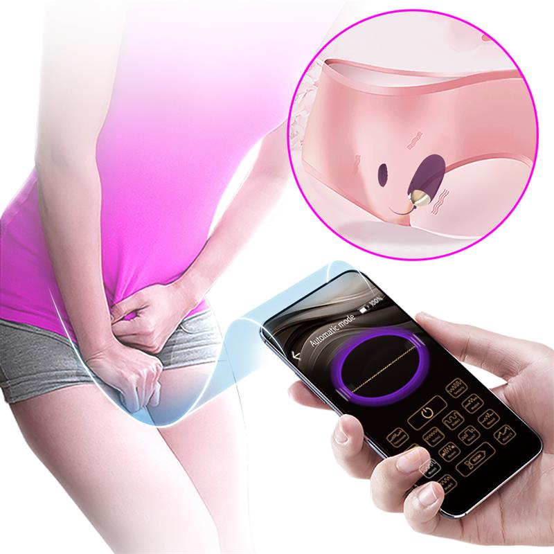 Abner Huevo Vibrador con App Lila - Imagen 18