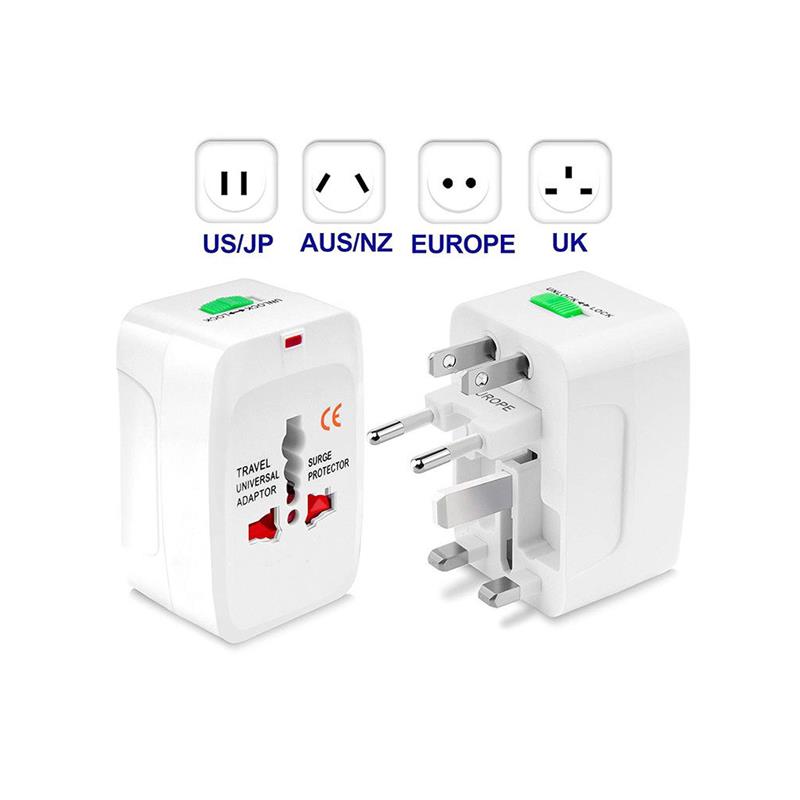 Adaptador Universal de Viaje US/AU/UK/EU - Imagen 3