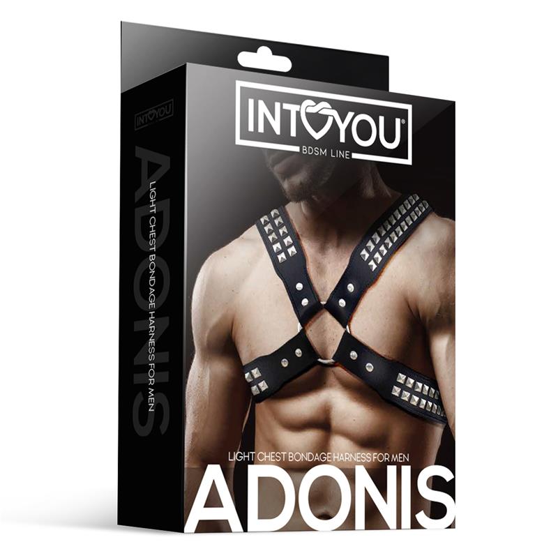 Adonis Arnés Masculino para el Pecho Cuero Vegano - Imagen 4