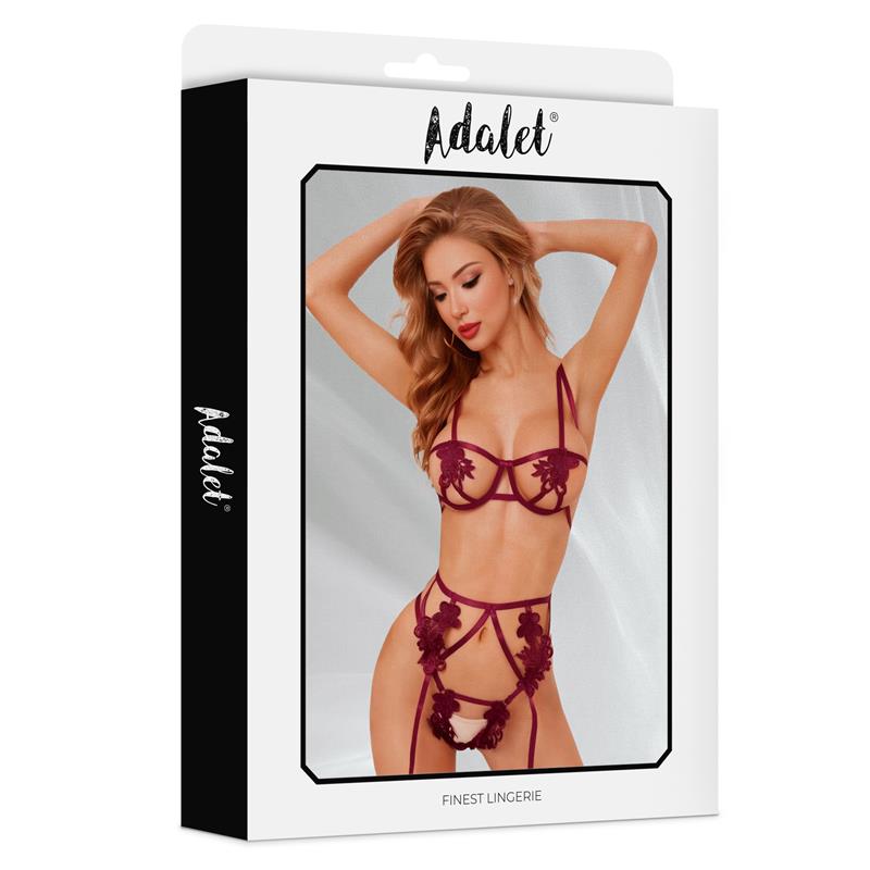 Amber Set de 3 Piezas Rojo - Imagen 3
