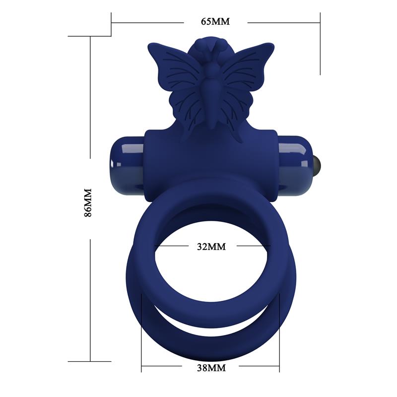 Anillo Doble para el Pene con Vibración - Imagen 9