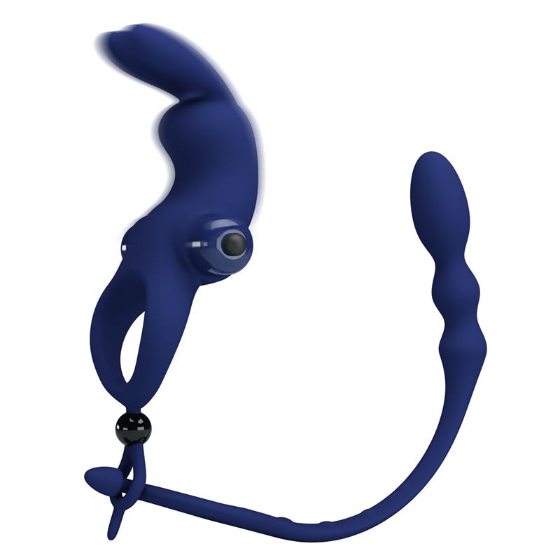 Anillo para el Pene con Cadena Anal - Imagen 2
