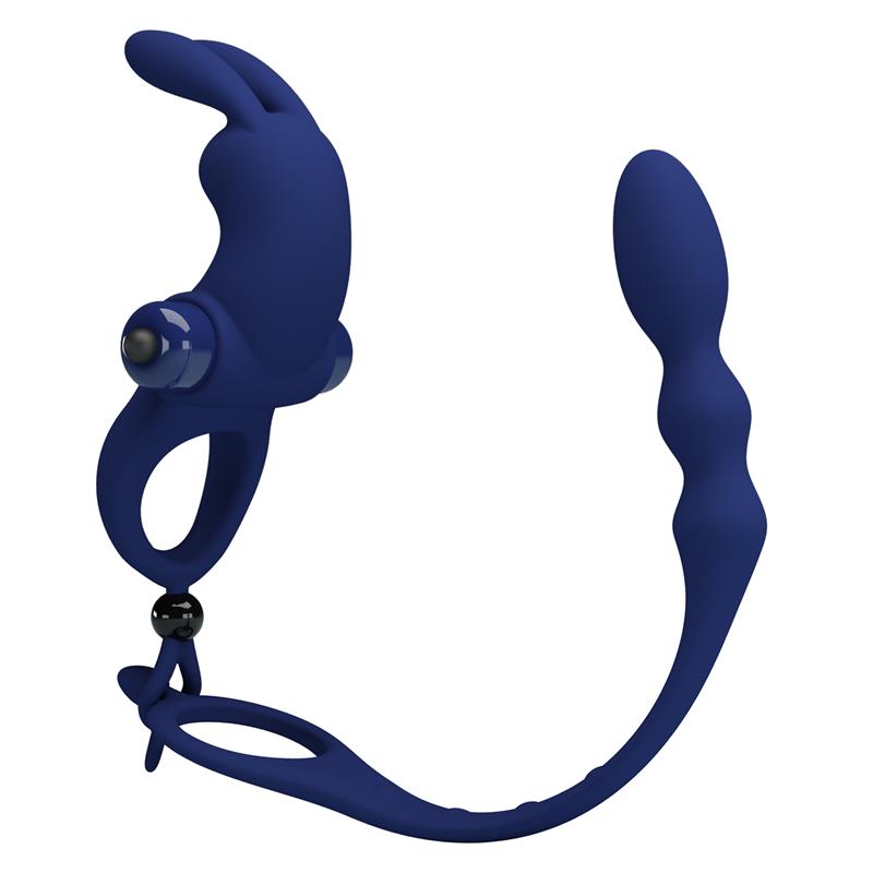Anillo para el Pene con Cadena Anal - Imagen 3