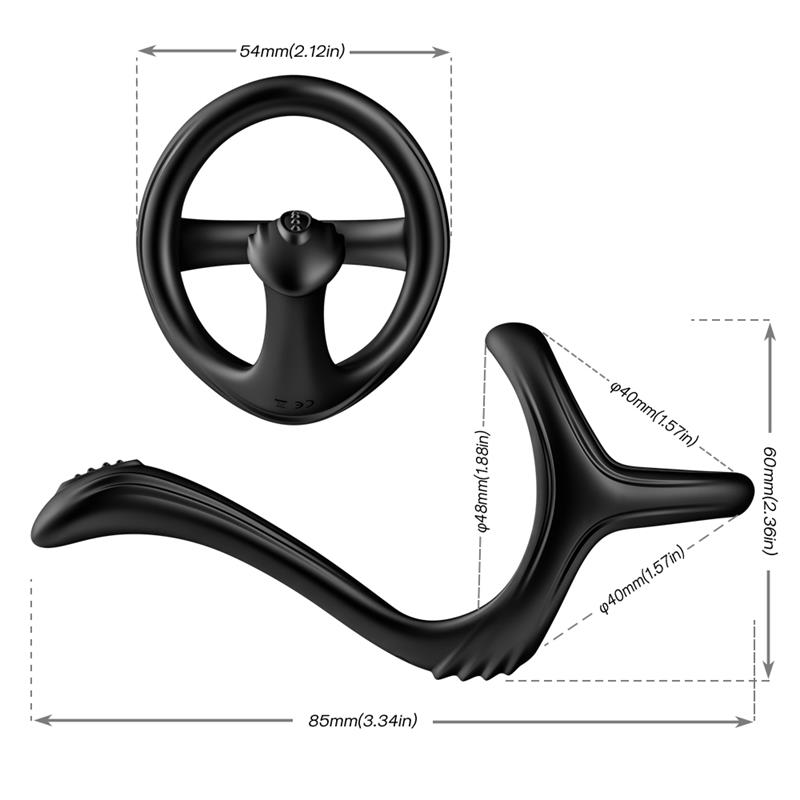 Anillo para el Pene con Estimulación Perianal - Imagen 9