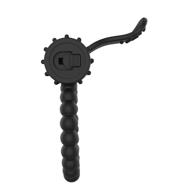 Anillo para el Pene con Vibración Negro - Imagen 3