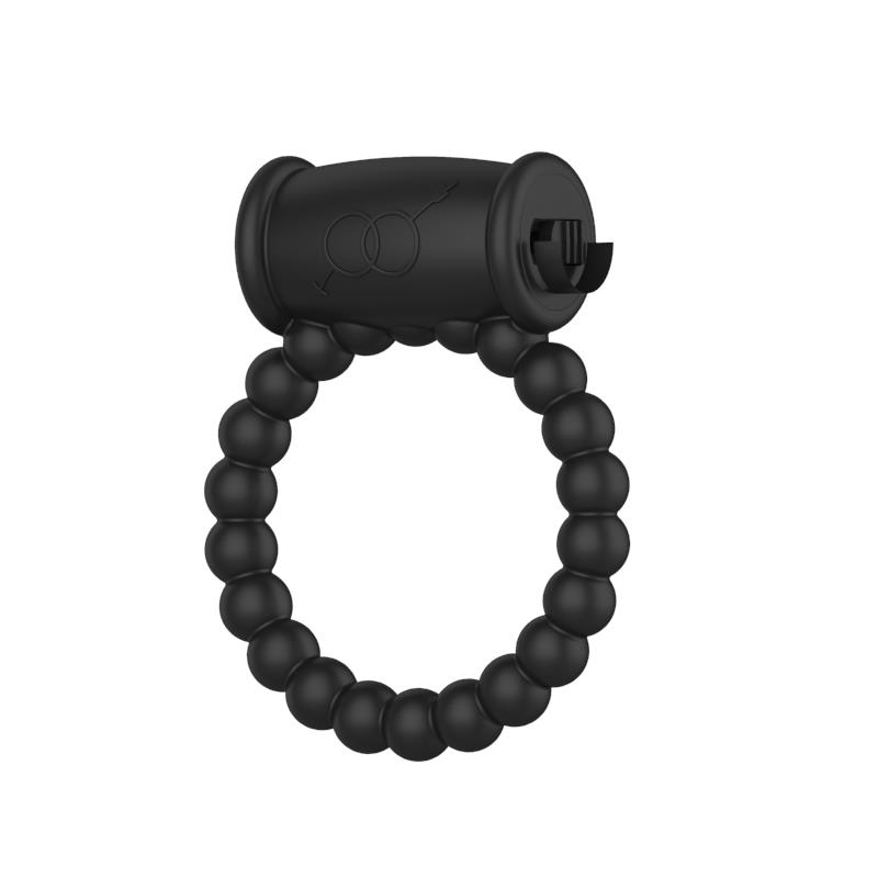 Anillo para el Pene con Vibración Negro - Imagen 3
