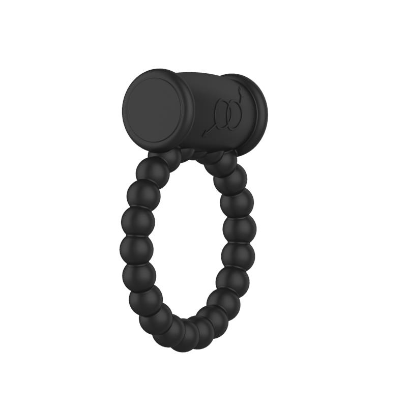 Anillo para el Pene con Vibración Negro - Imagen 5