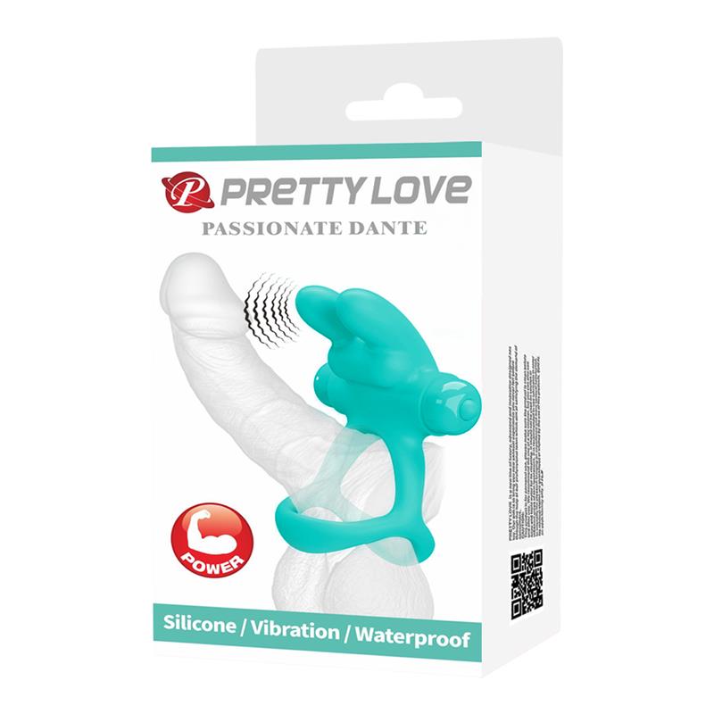 Anillo para el Pene con Vibración Passionate Dante Verde - Imagen 10
