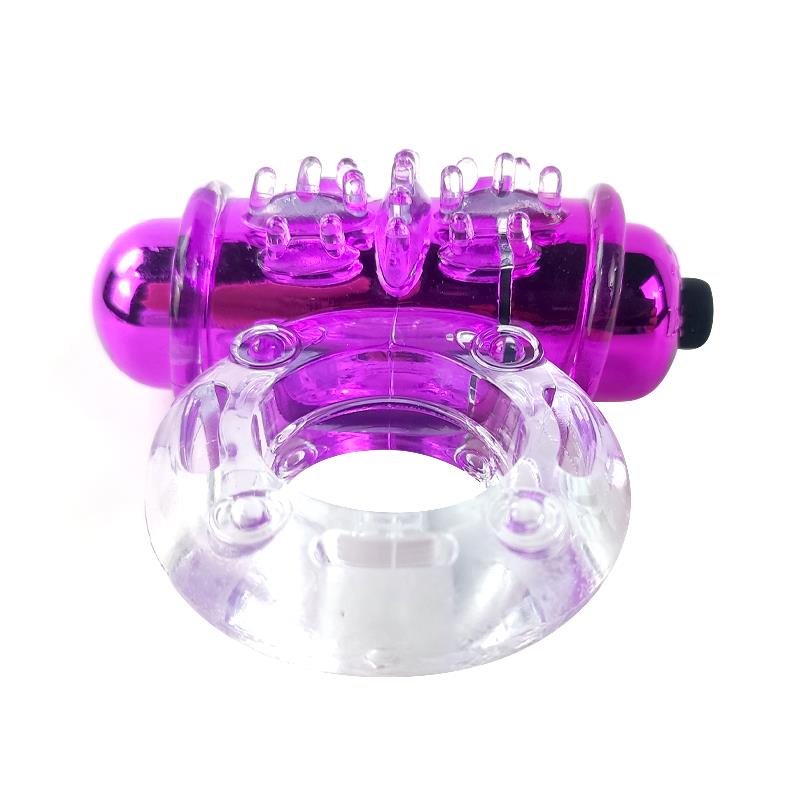 Anillo para el Pene con Vibración Rosa - Imagen 5