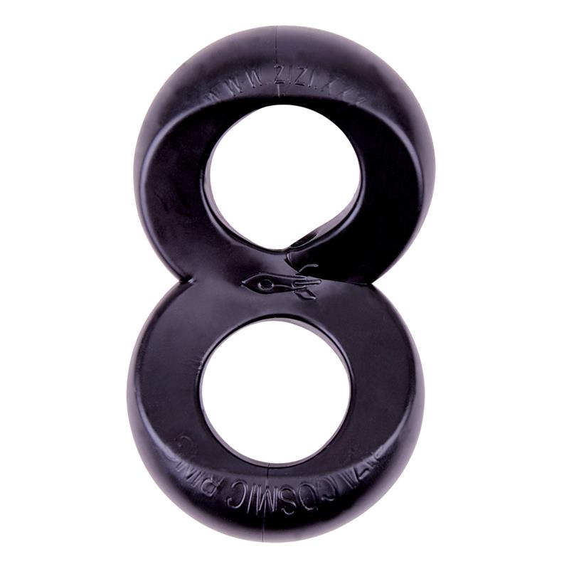 Anillo para el Pene Doble Duo Cock 8 Negro - Imagen 5