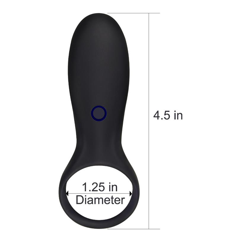 Anillo para el Pene iJoy Stamina Ring USB Negro - Imagen 6