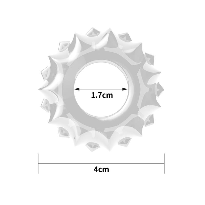 Anillo para el Pene Power Plus Transparente - Imagen 5