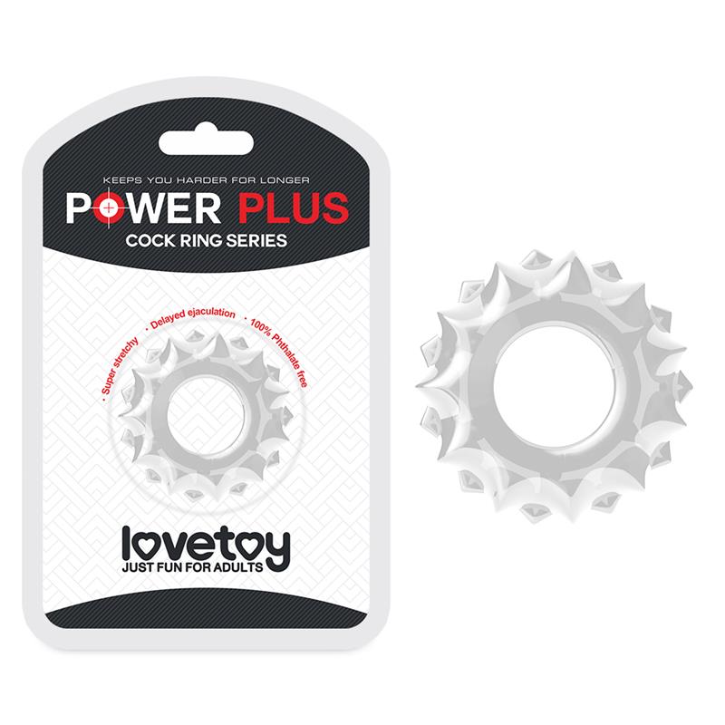 Anillo para el Pene Power Plus Transparente - Imagen 6
