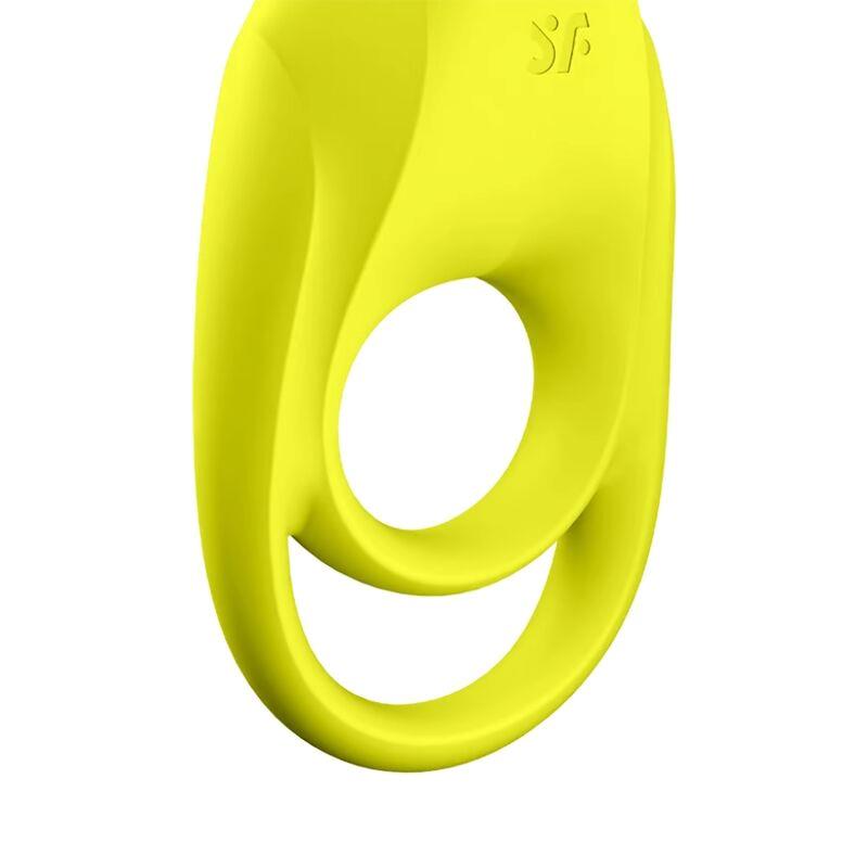 Anillo para el Pene Spectacular Duo Amarillo Neón - Imagen 2