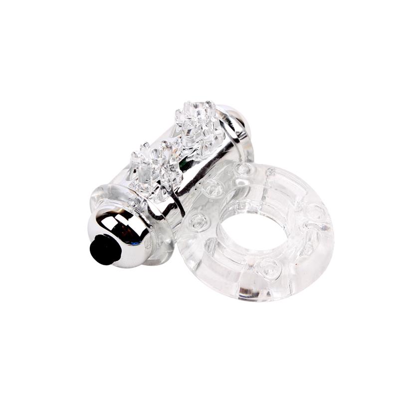 Anillo Vibrador para el Pene Bull Ring Transparente - Imagen 2