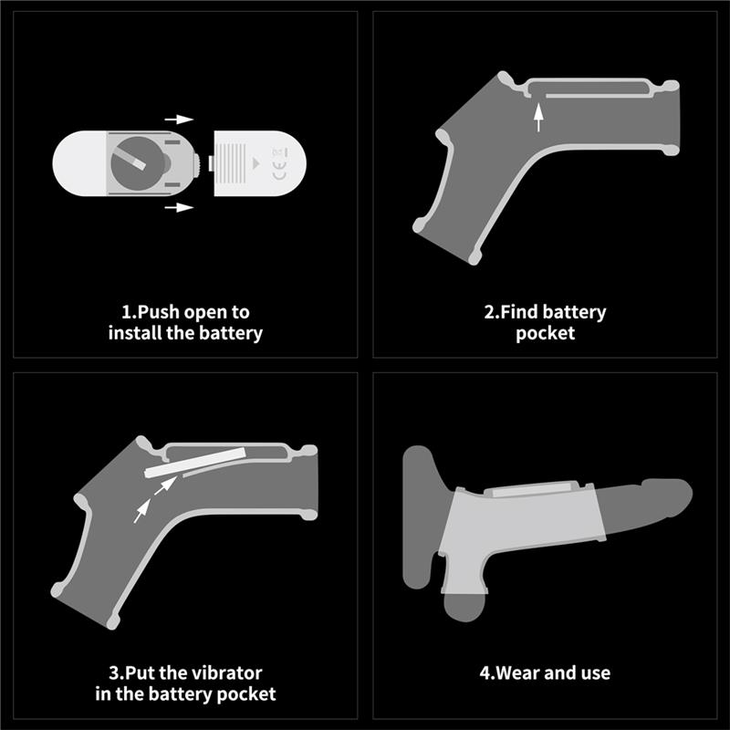 Anillo Vibrador para Pene y Escroto Drip Knights - Imagen 9