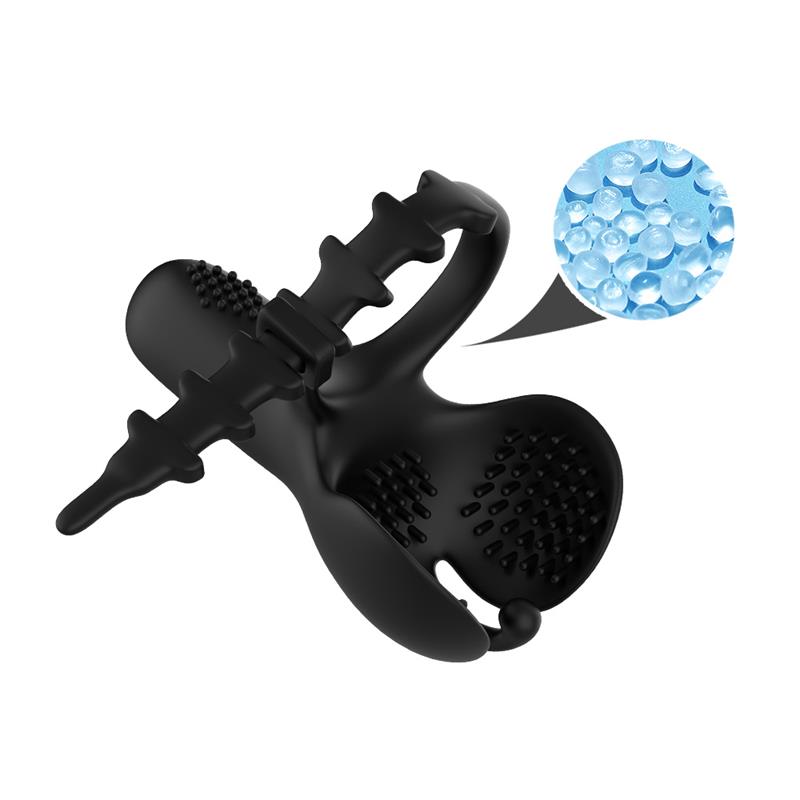Anillo Vibrador para Pene y Testículos Ajustable - Imagen 3