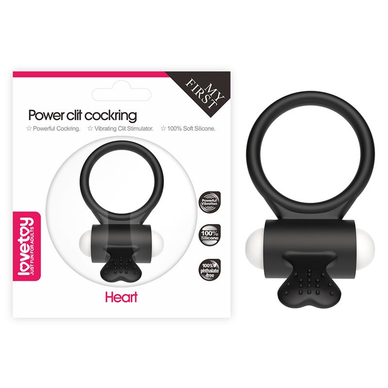 Anillo Vibrador Power Clit Negro - Imagen 7