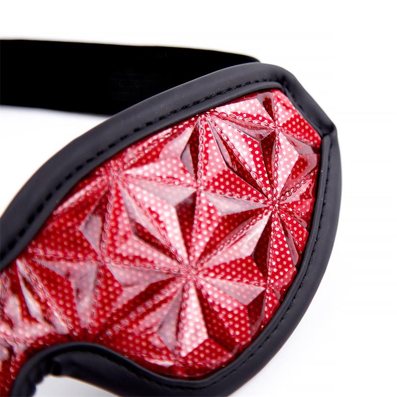 Antifaz Diamond Cuero Vegano - Imagen 4
