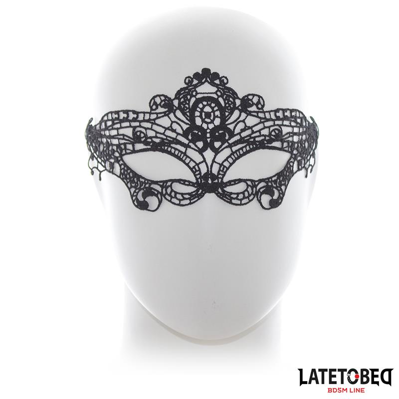 Antifaz Elegante Negro - Imagen 2