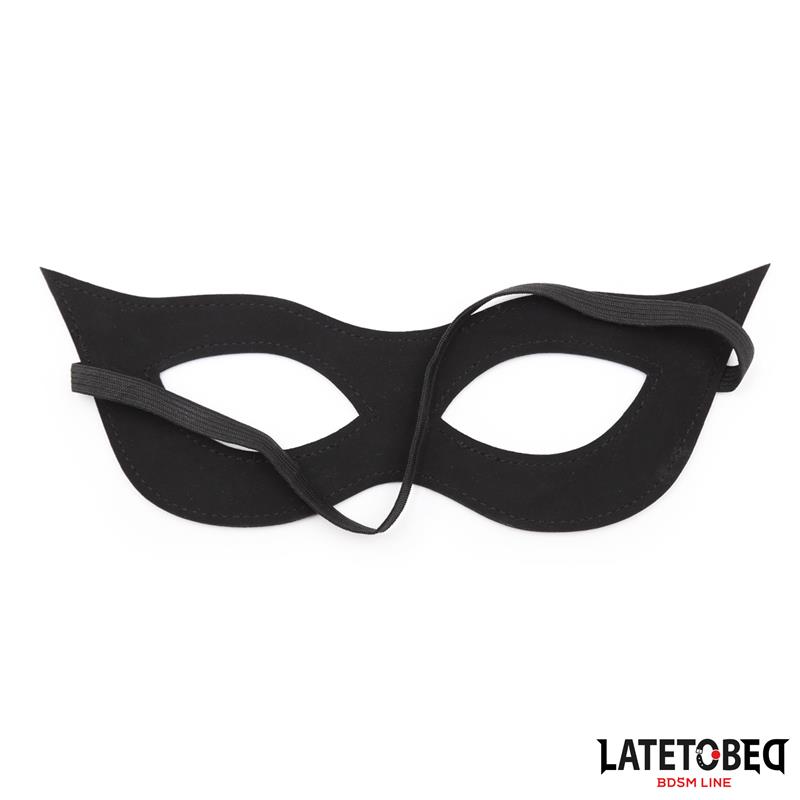 Antifaz Negro Elástico - Imagen 2