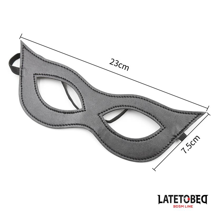 Antifaz Negro Elástico - Imagen 3