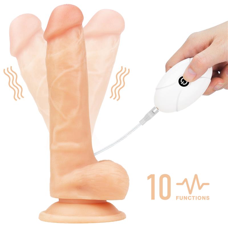 Arnés con Dildo con Vibración y Control Remoto 7.5 - Imagen 8