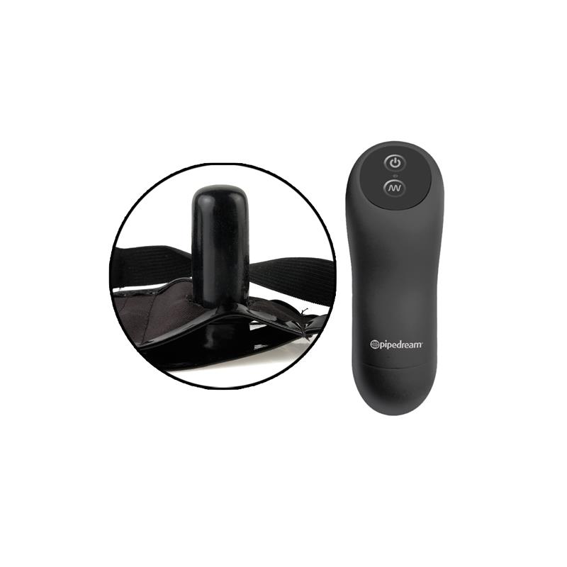 Arnés con Dildo con Vibración y Control Remoto Púrpura - Imagen 4