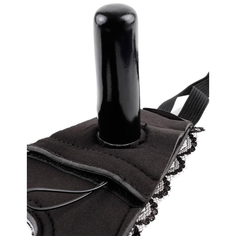 Arnés con Dildo con Vibración y Control Remoto Púrpura - Imagen 7