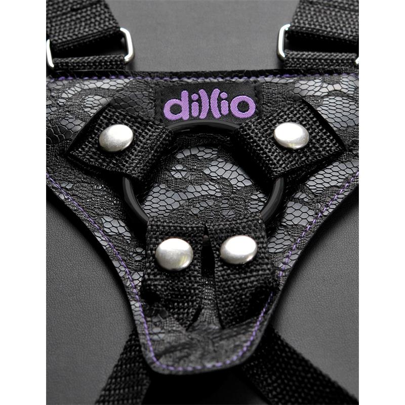 Arnés con Dildo de 16,5 cm Púrpura - Imagen 5