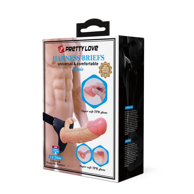 Arnés con Dildo Hueco 19 cm Mavis - Imagen 10