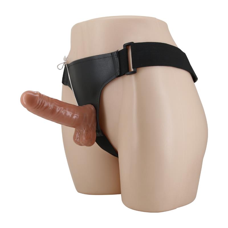 Arnés con Dildo Retractil con Vibración - Imagen 2