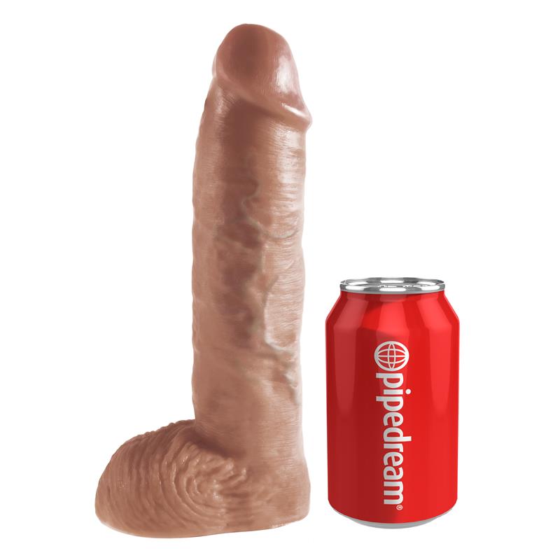 Arnés con Tirantes y Dildo Hueco 10 Bronceado - Imagen 6