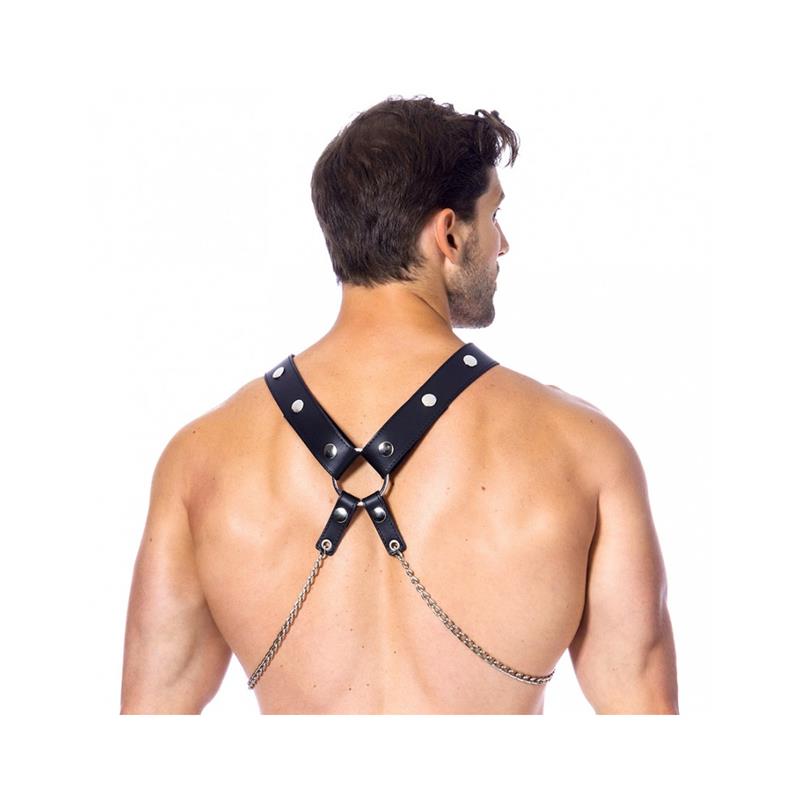 Arnés de Cuero con Cadenas - Imagen 2