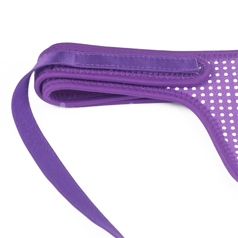 Arnés Easy Strap On Harness Polka Dots Púrpura - Imagen 4