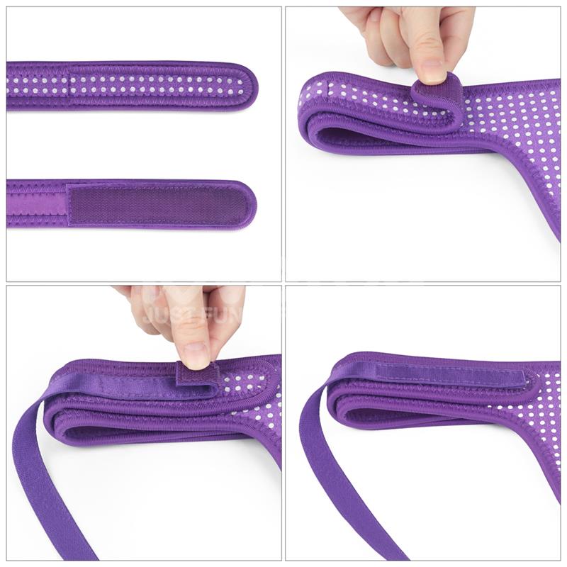 Arnés Easy Strap On Harness Polka Dots Púrpura - Imagen 9