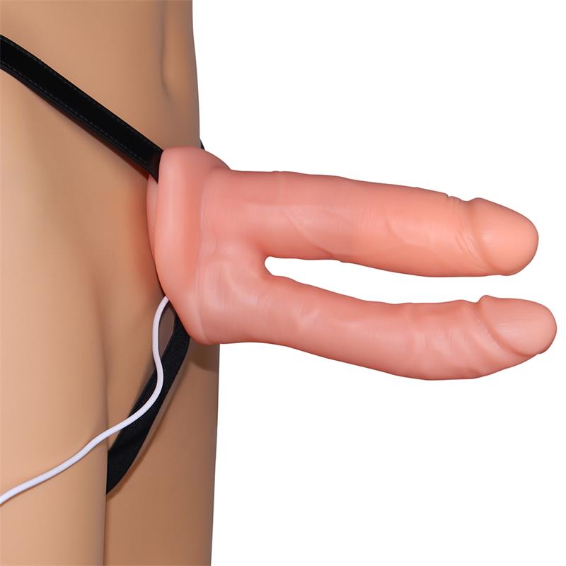 Arnés Pene Doble Hueco con Vibración - Imagen 4