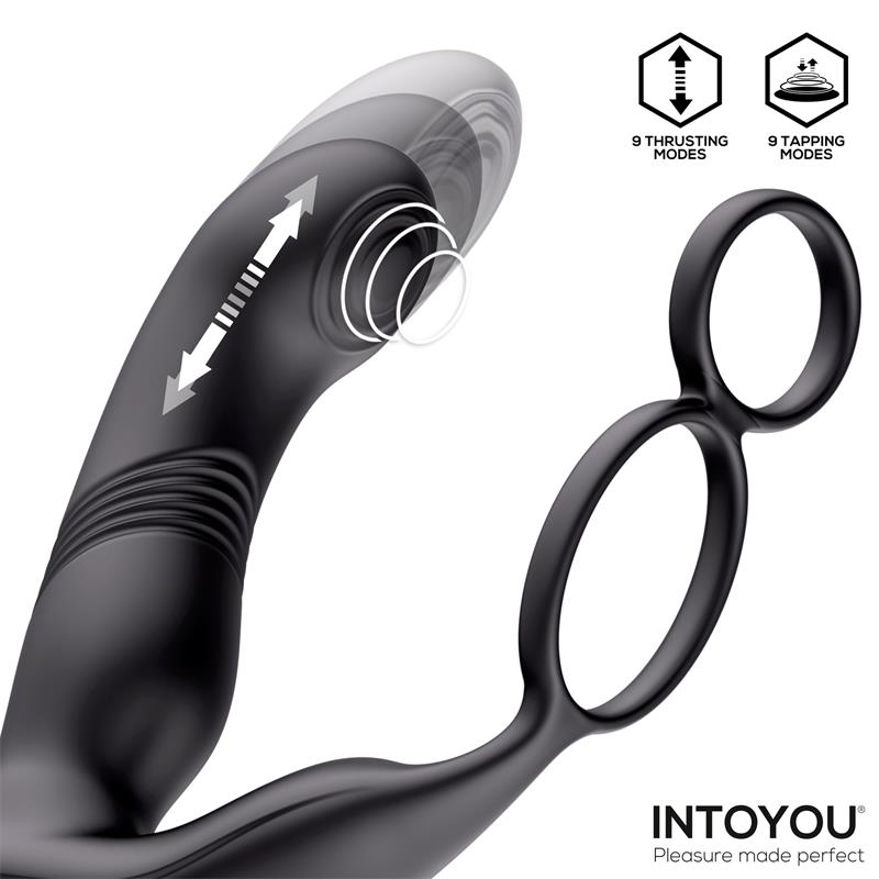 Astex Masajeador Prostático con Thrusting y Tapping - Imagen 3