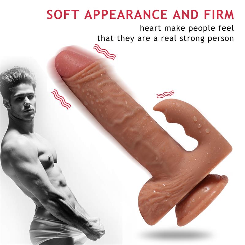 Austin Dildo con 10 Modos de Vibración y Estimulador de Clítoris - Imagen 3
