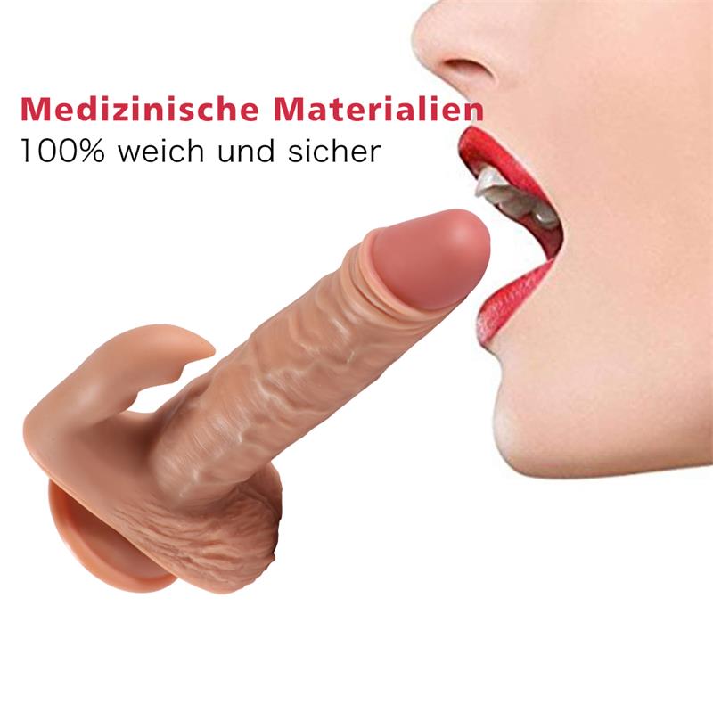 Austin Dildo con 10 Modos de Vibración y Estimulador de Clítoris - Imagen 4