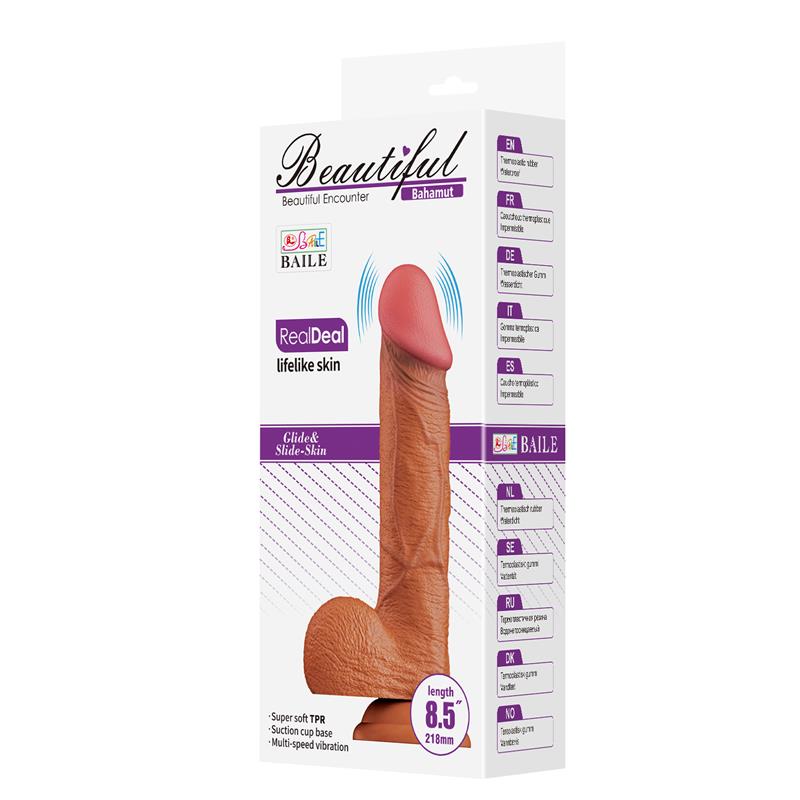 Bahamut Dildo con Vibración y Control Remoto 8.5 - Imagen 10