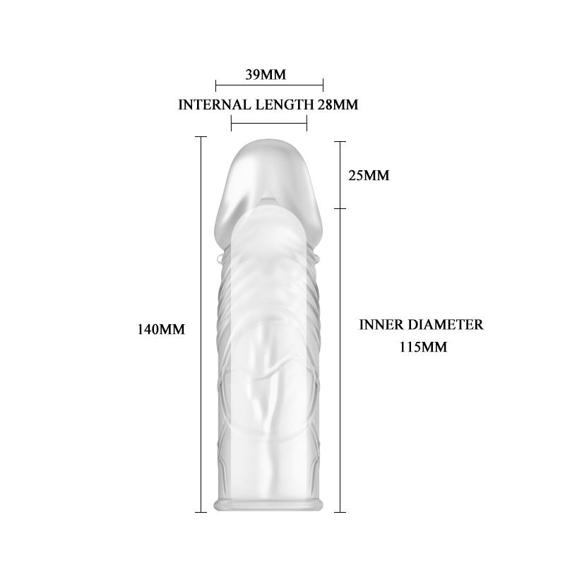 Baile Funda para Pene Transparente - Imagen 4