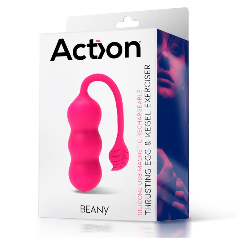 Beany Huevo Vibrador y Entrenador Suelo Pélvico con Empuje - Imagen 8
