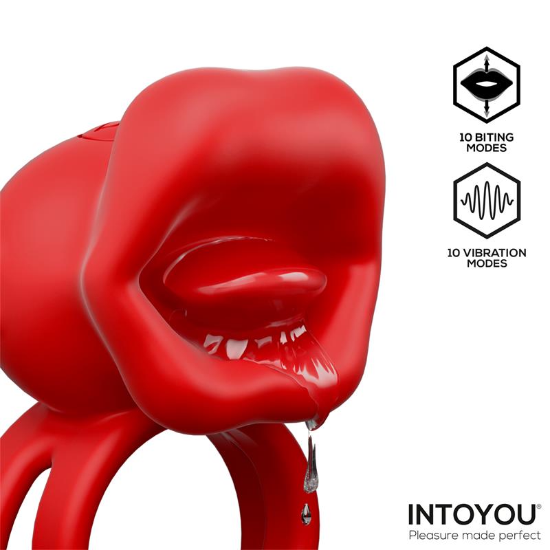 Bittey Anillo Vibrador con Biting - Mordisqueo - Imagen 2