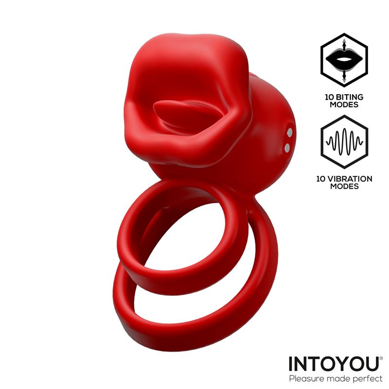 Bittey Anillo Vibrador con Biting - Mordisqueo - Imagen 3