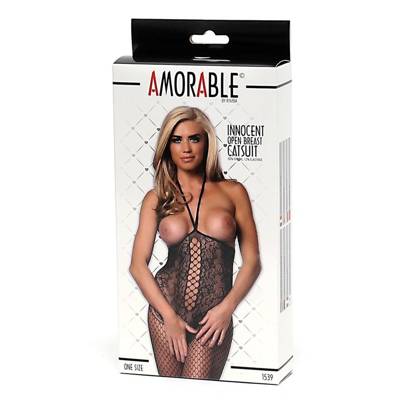 Bodystocking Negro Talla Unica - Imagen 4