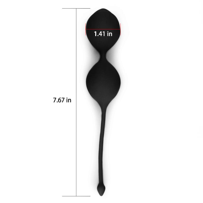 Bolas Kegel con Peso iWhizz Luna Negro - Imagen 5